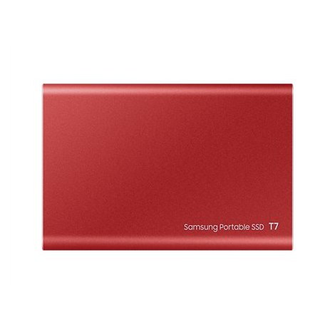 Samsung | Portable SSD | T7 | 1000 GB | N/A "" | USB 3.2 | Red - 4